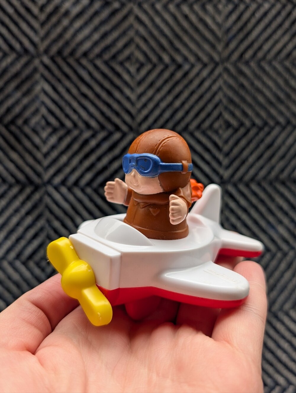 5 For $25 🩷 Vintage McDonald's Fisher Price Little People Wheelies Airplane - Picture 2 of 6